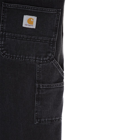Carhartt WIP Single Knee Pant Black Stone Washed I031245_89_06 Degli Uberti